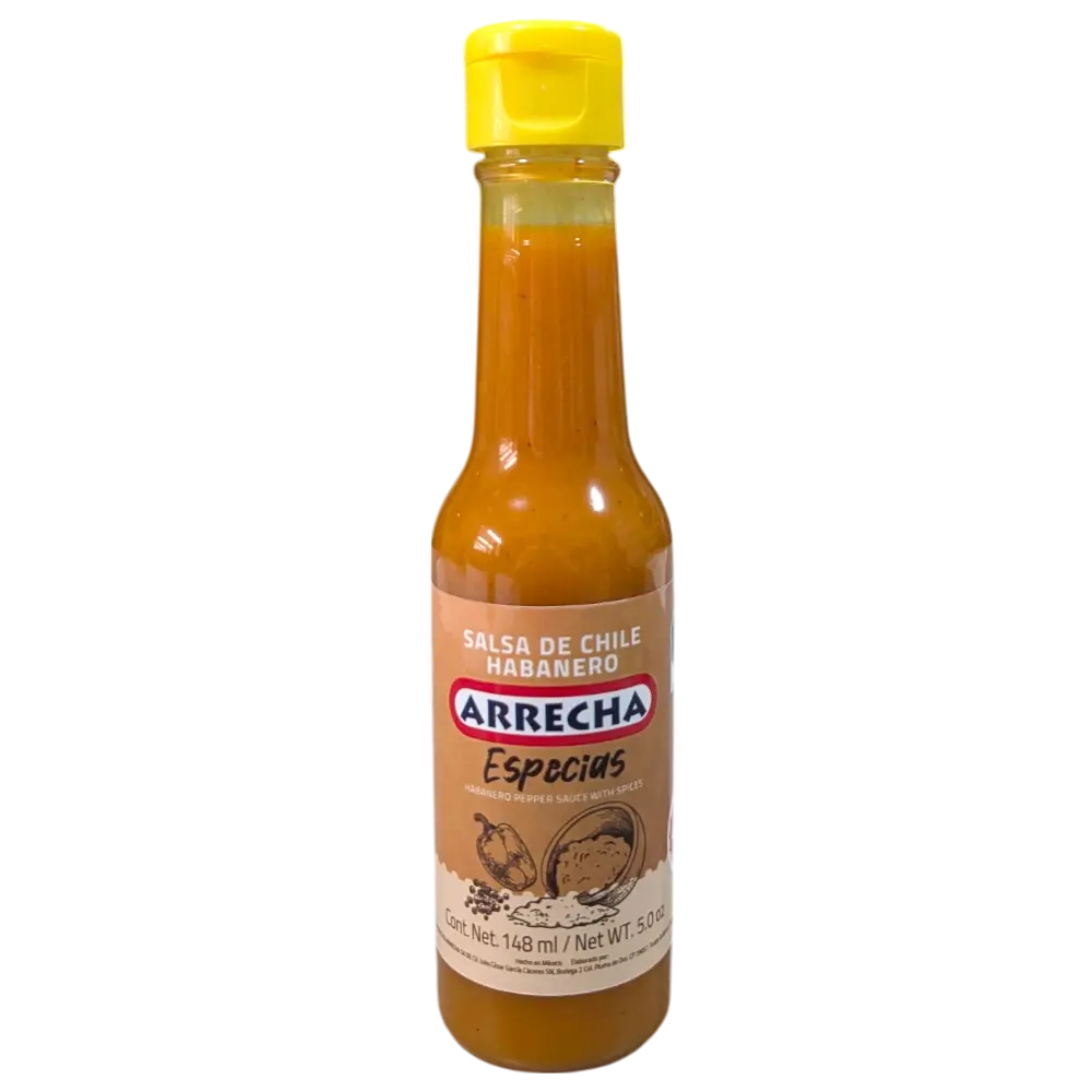 Salsa Arrecha Especias Naranja 148 ml