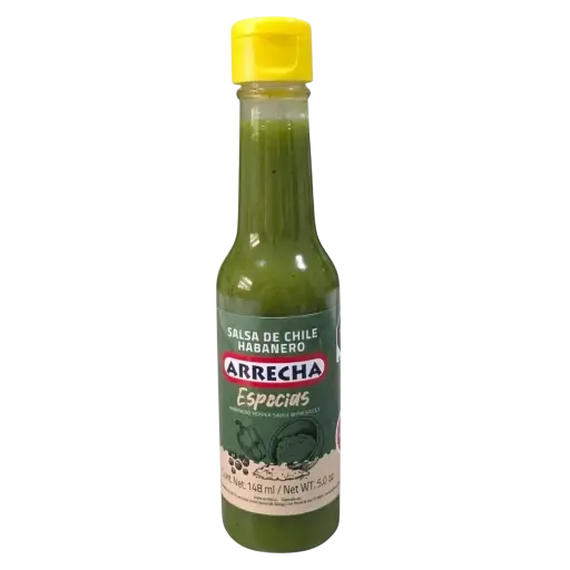 [SAE148-VEE] Salsa Arrecha Especias Verde 148 ml